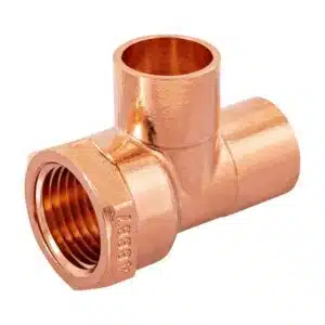 48887 - Tee de cobre rosca interior lateral 1/2", FOSET