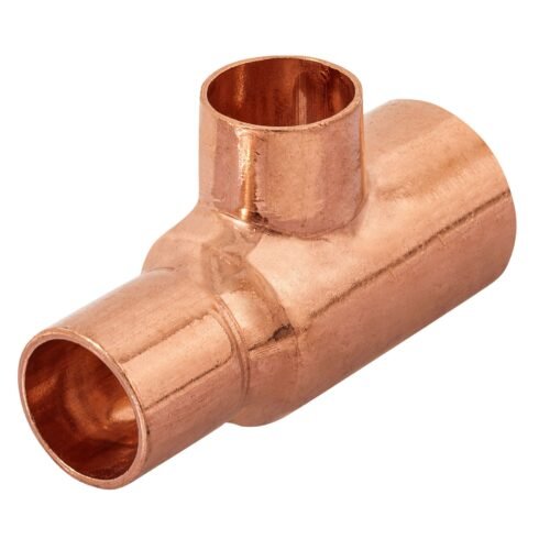 49742 - Tee reducida de cobre 3/4" x 1/2" x 1/2", FOSET