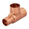 49743 - Tee reducida de cobre 3/4" x 1/2" x 3/4", FOSET
