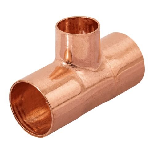 49744 - Tee reducida de cobre 3/4" x 3/4" x 1/2", FOSET