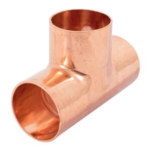 Tee sencilla de cobre 1-1/2", FOSET