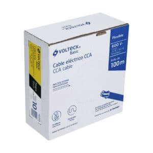 40209 - Rollo de 100 metros de cable THW CCA 10 AWG negro, Basic