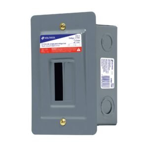 47194 - Centro de carga empotrable, 2 polos, Volteck