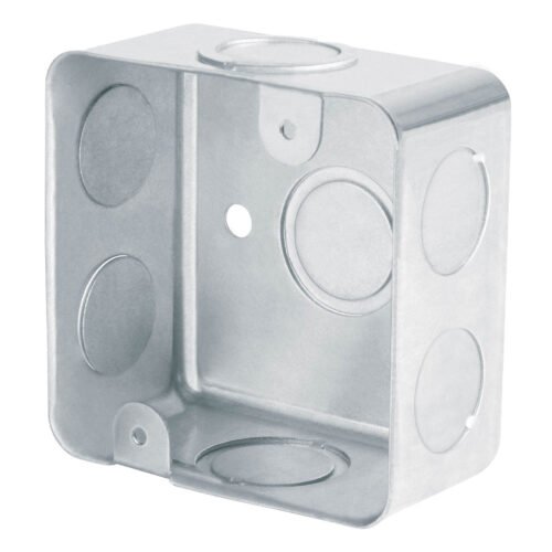 49071 - Caja cuadrada 3" x 3" reforzada, Volteck