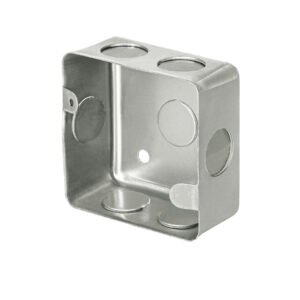 45008 - Caja cuadrada 3" x 3" económica, Volteck