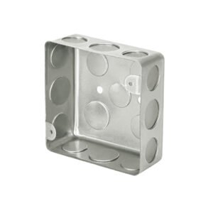 45007 - Caja cuadrada 4" x 4" económica, Volteck