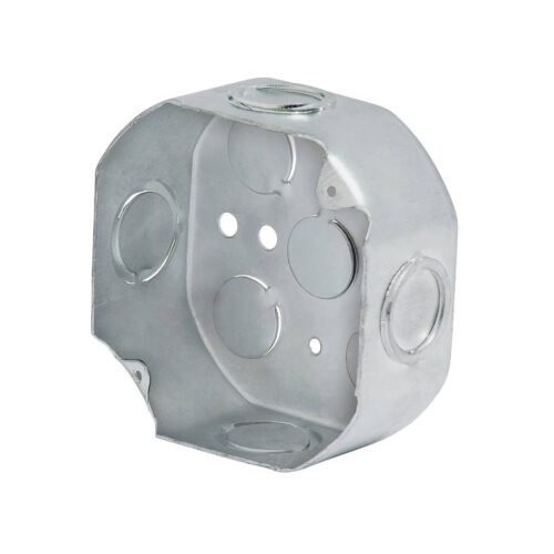 46322 - Caja octagonal 4" x 4" reforzada, Volteck