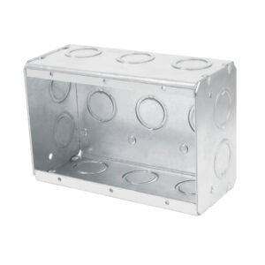 47312 - Caja triple 4" x 6" reforzada, Volteck