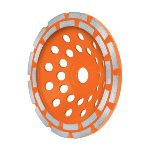 103213 - Copa de diamante doble hilera 7" x 7/8", TRUPER