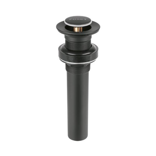 CE-206SM.jpg 47982 - Contra p/lavabo, 1-1/4", sin rebosadero, push, latón, negro