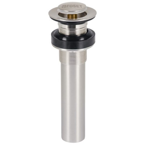 CE-206SN.jpg 47038 - Contra p/lavabo sin rebosadero, sistema push, satín, 1-1/4"