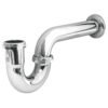 49336 - Céspol 1-1/2", sin contra, latón cromo, para fregadero