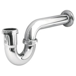 49336 - Céspol 1-1/2", sin contra, latón cromo, para fregadero