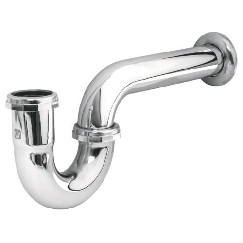 49336 - Céspol 1-1/2", sin contra, latón cromo, para fregadero