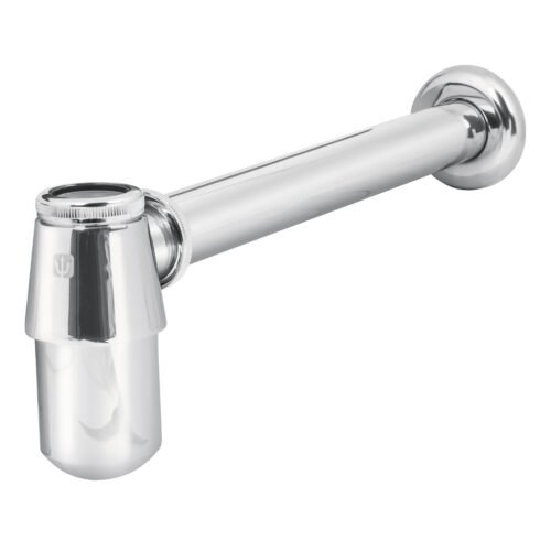 49986 - Céspol de bote 1-1/4", sin contra, latón cromo, para lavabo