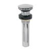 45698 - Contra p/lavabo, 1-1/4", sin rebosadero, hongo, latón, cromo