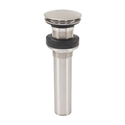 45699 - Contra p/lavabo, 1-1/4", sin rebosadero, hongo, latón, satín