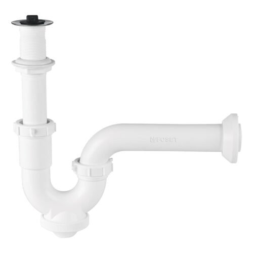 49508 - Céspol rígido 1-1/4", con contra, polipropileno, para lavabo