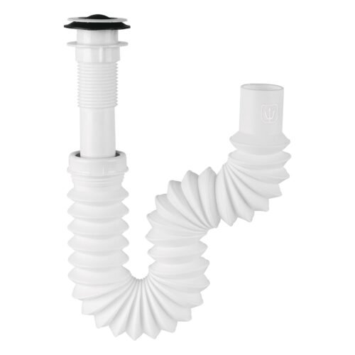 49365 - Céspol flexible 1-1/4", contra, polipropileno, para lavabo