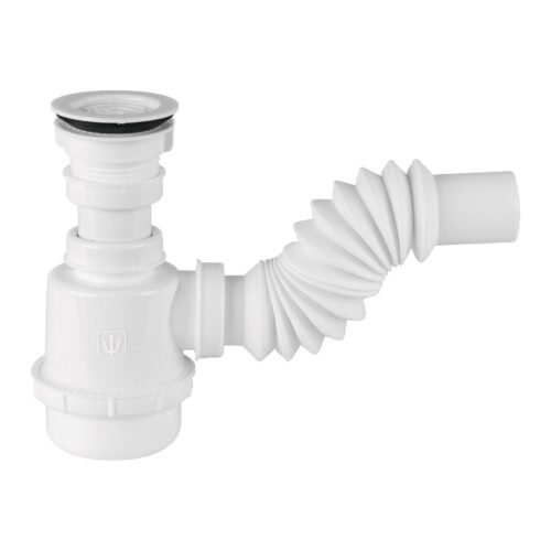 49371 - Céspol de bote 1 1/2", contra, polipropileno, para fregadero
