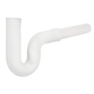 49948 - Céspol flexible 1-1/2" de PVC, con extensión, para fregadero