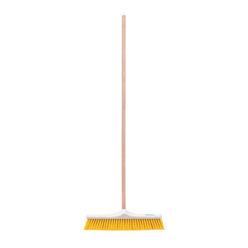 57036 - Cepillo industrial cerda suave de 50 cm, bastón de madera