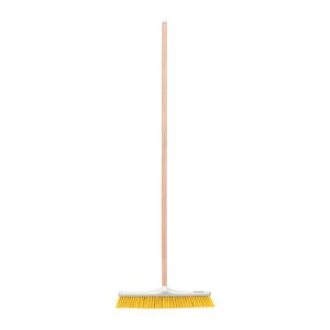 57037 - Cepillo industrial cerda suave de 56 cm, bastón de madera