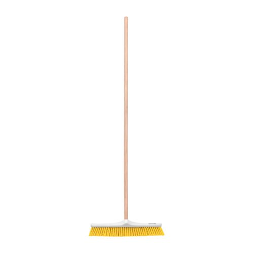 57037 - Cepillo industrial cerda suave de 56 cm, bastón de madera