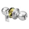 43462 - Cerradura tipo esfera para baño, cromo mate, HERMEX