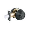 49223 - Cerrojo llave-llave negro, llave de puntos, HERMEX