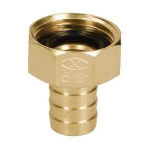 12288 - Conector 5/8" hembra de latón sólido para manguera, Truper