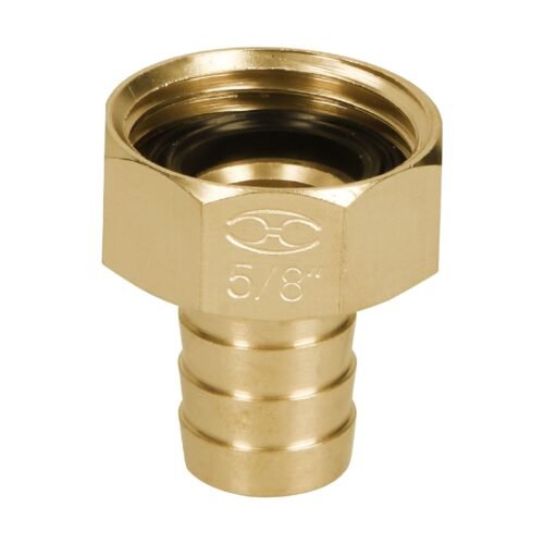 12288 - Conector 5/8" hembra de latón sólido para manguera, Truper