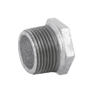 47504 - Reducción bushing acero galvanizado 1"x1/2", Foset