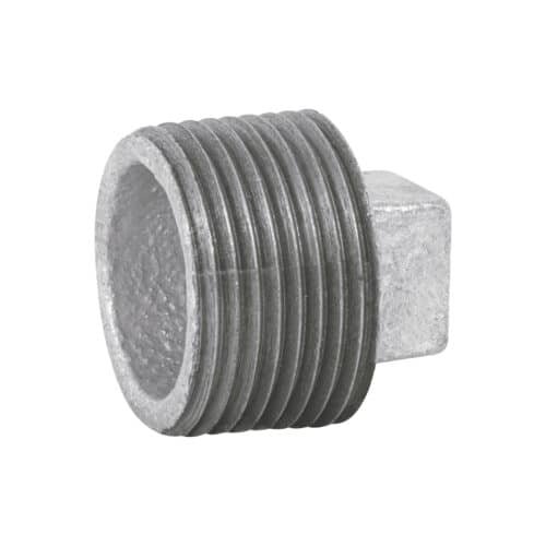 47496 - Tapón macho 1" de acero galvanizado, Foset