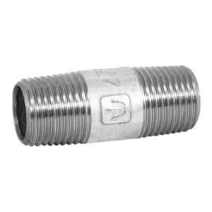 47516 - Niple de acero galvanizado 1/2" x 2", Foset