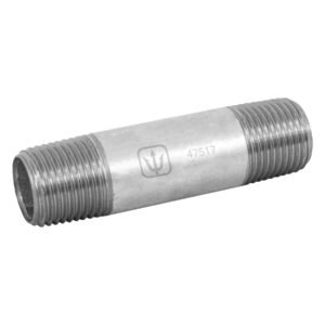47517 - Niple de acero galvanizado 1/2" x 3", Foset