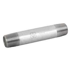 47518 - Niple de acero galvanizado 1/2" x 4", Foset