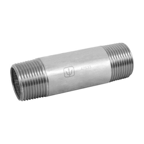 47533 - Niple de acero galvanizado 1" x 4", Foset