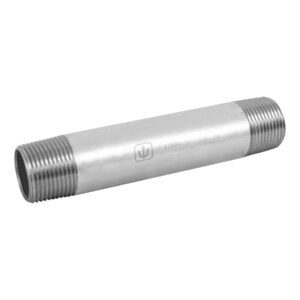47534 - Niple de acero galvanizado 1" x 6", Foset