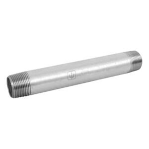 47535 - Niple de acero galvanizado 1" x 8", Foset