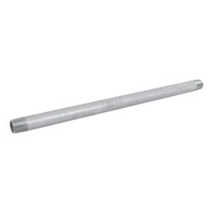 48821 - Niple de acero galvanizado 1/2 x 15", Foset
