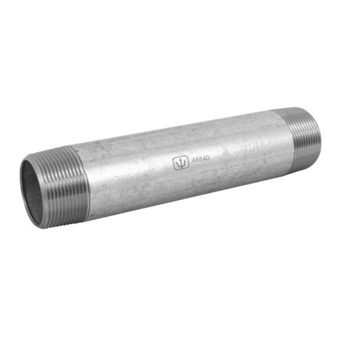 48840 - Niple de acero galvanizado 1-1/2 x 10", Foset