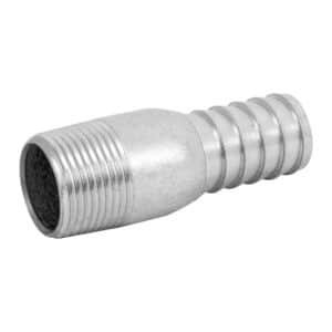 48177 - Niple de acero galvanizado 1" tipo botella, Foset