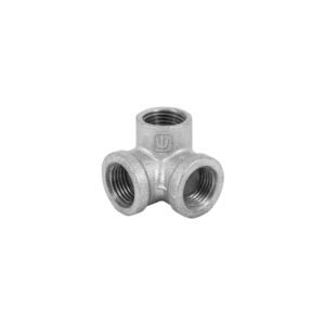 48740 - Codo rincón acero galvanizado de 1/2", Foset