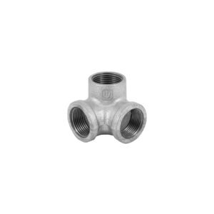 48742 - Codo rincón acero galvanizado de 1", Foset