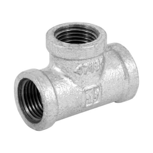 47485 - Tee sencilla 1/2" acero galvanizado, Foset