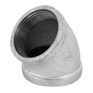 48754 - Codo 45° acero galvanizado de 2", Foset