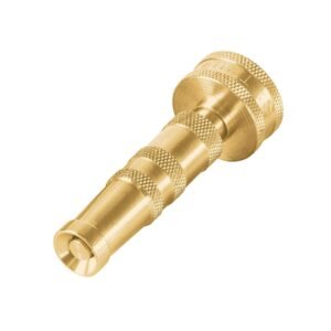 13133 - Chiflón 3-1/2" de latón maquinado para manguera, Truper