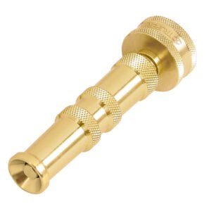 13136 - Chiflón 4" de latón maquinado para manguera, Truper