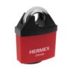 43341 - Candado de hierro 65 mm gancho protegido, llave anti-ganzúa